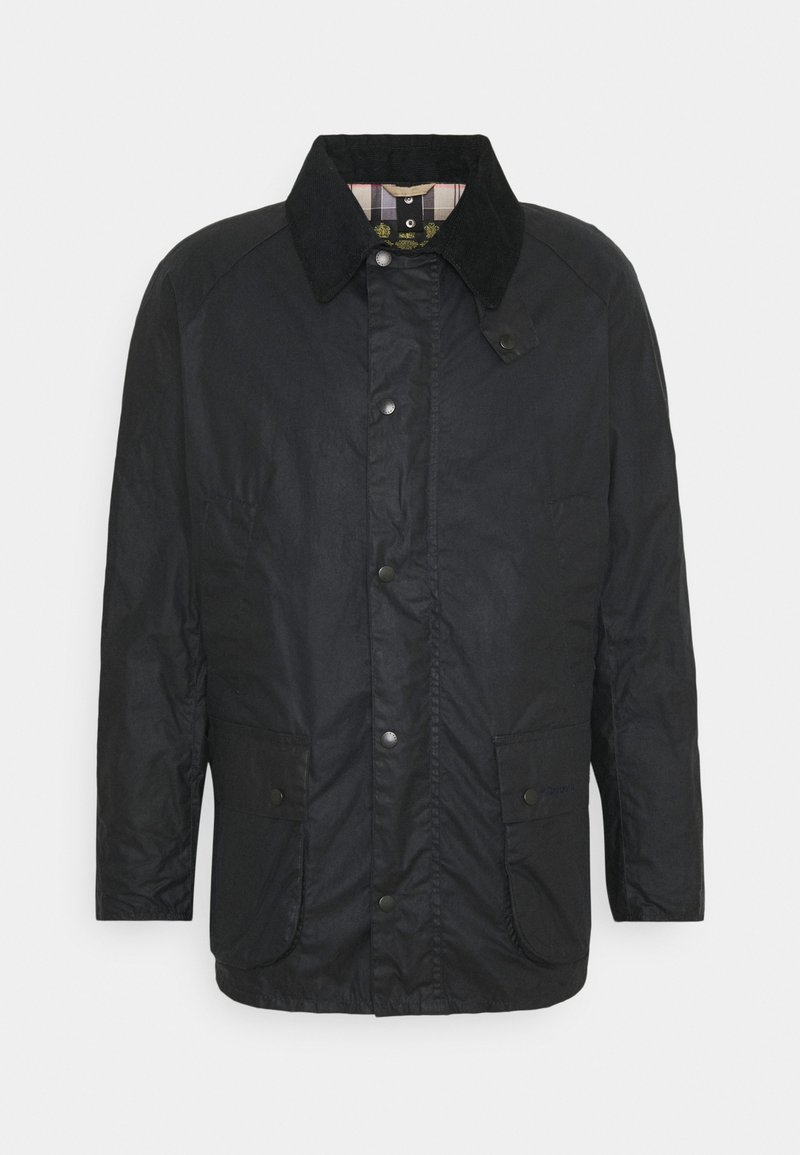 Barbour LIGHTWEIGHT ASHBY WAX - Κοντό παλτό - royal navy