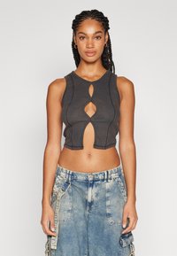 BDG Urban Outfitters - CUT OUT  - Top - black Minijatura 1