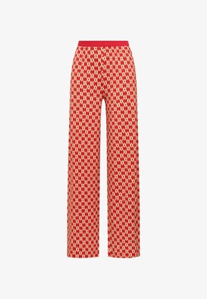 Maliparmi, DIAMOND GLOW TROUSERS - Trousers - red