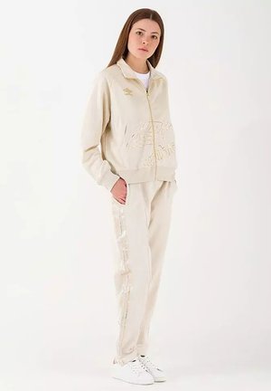 Mikina na zip - yellow