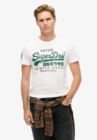 Superdry & Co T-shirt print - optic