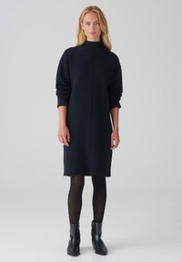 OPUS WONDANA - Abito in maglia - coal blue