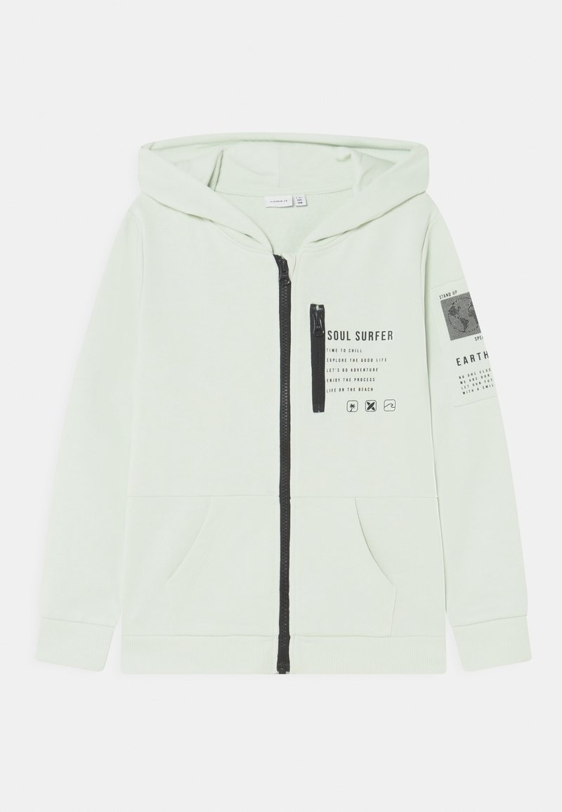 Name it NKMJANUSO CARD - Felpa con zip - frosted mint