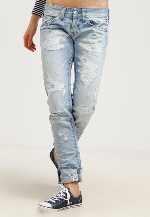 Slim fit -farkut - light-blue denim