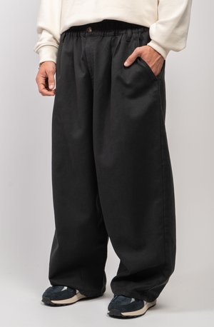 PANT DANDY WIDE LEG UNISEX - Bukse - black
