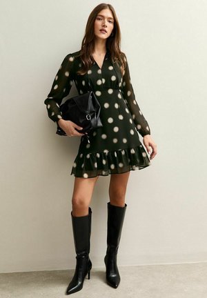 POLKA DOT - Jurk - black pattern