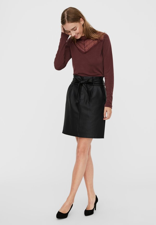 VMEVA PAPERBAG - Pencil skirt4