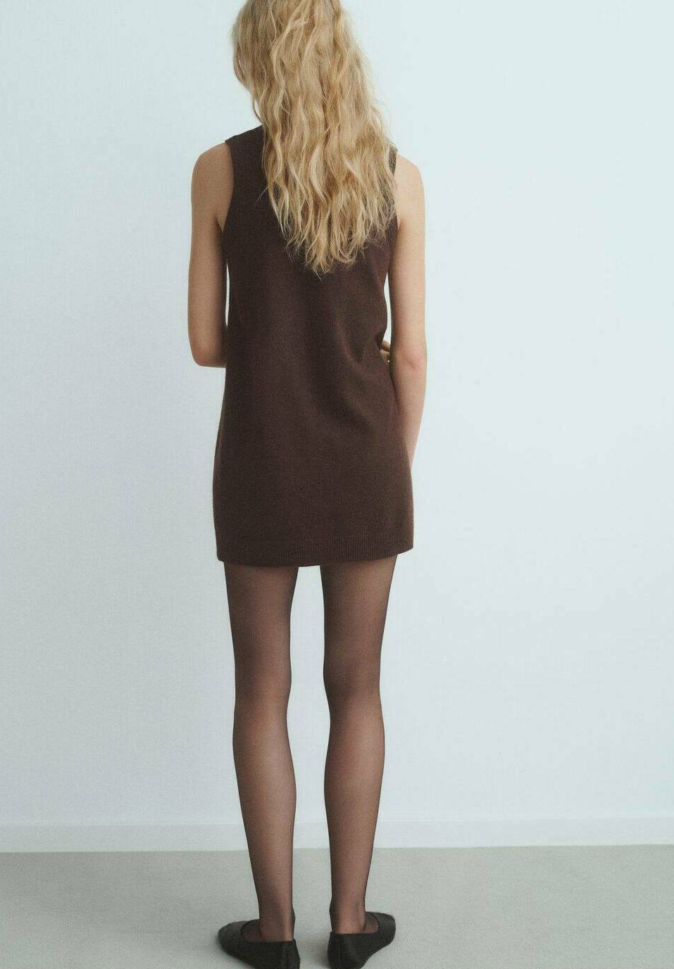 gilr mom brown dress Rylee + Cru Girls Chocolate Color Ava Dress main image 1