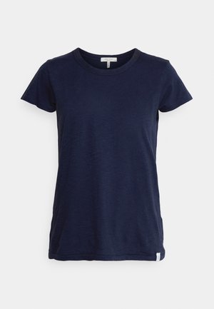 THE SLUB TEE - Navadna majica - dark blue