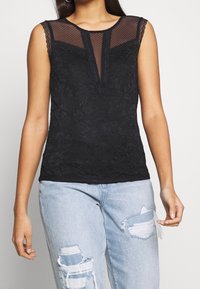 Morgan Camiseta estampada - black