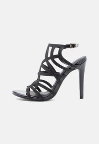 Sandály na vysokém podpatku - black