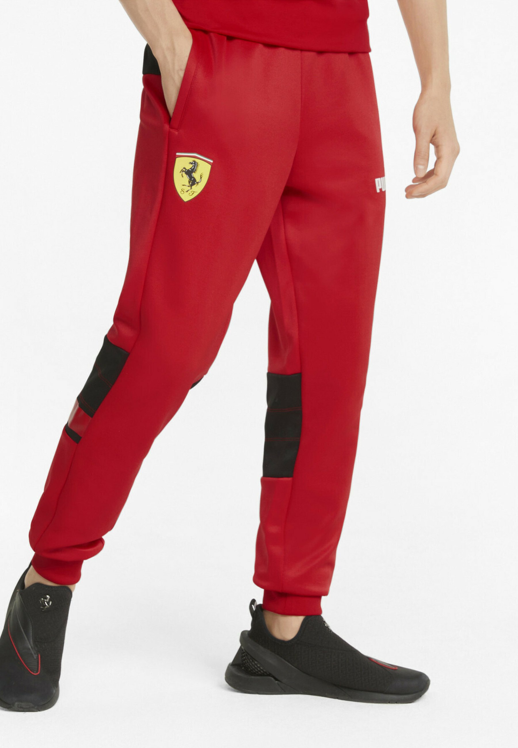 Puma MAND - Pantaloni sportivi - rosso corsa/rosso - Zalando.it
