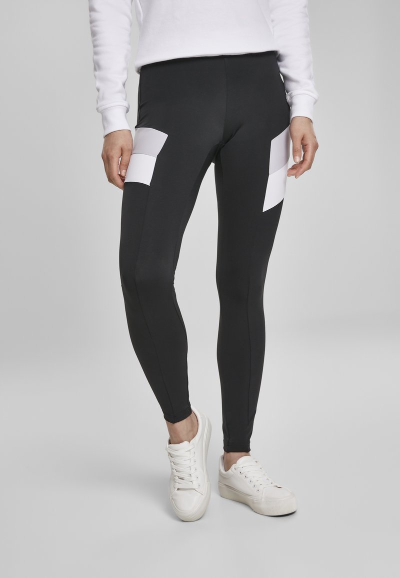 Urban Classics Legíny - kalhoty  - black/grey