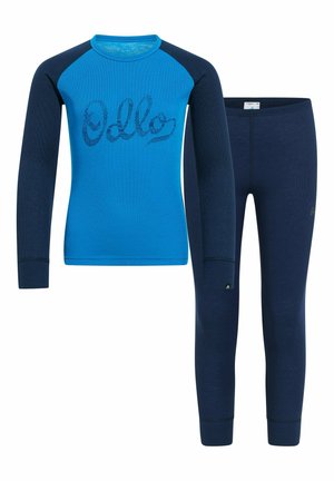 SET ACTIVE WARM TREND HERITAGE BIG - Base layer - mykonos blue diving navy
