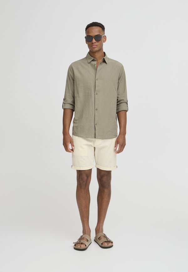 SDLORAS LINEN MIX - Shorts - bleached sand