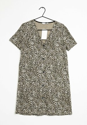 Mango Robe en jersey - light brown