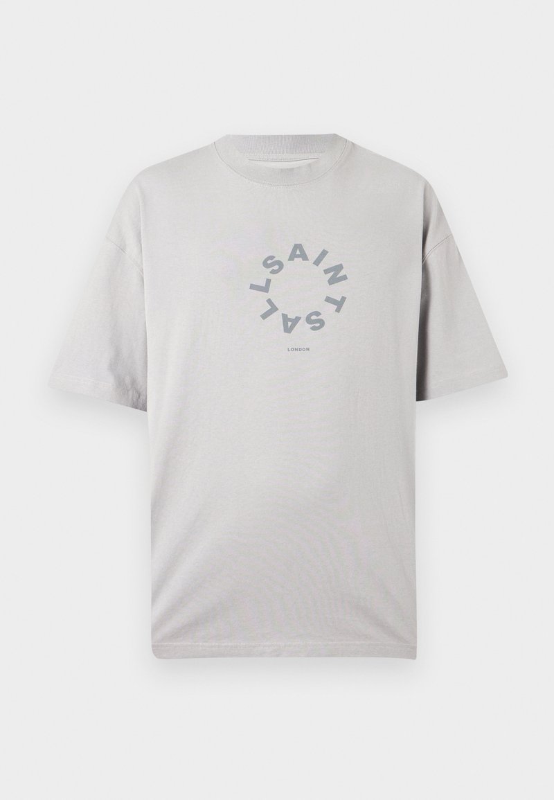 AllSaints T-shirt print lichtgrijs