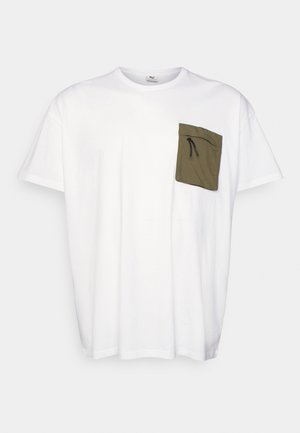 PLUS - Triko s potiskem - white