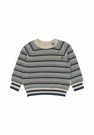 Petit Piao, PPGIRCH NORDIC KNIT PULLOVER - Пуловер - navy blazer