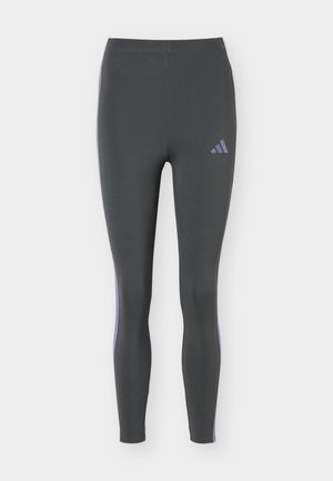 adidas Sportswear, ESSENTIALS 3 STRIPES - Tights - grey five/magic lilac