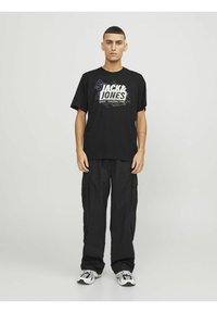 Jack & Jones Camiseta estampada - black