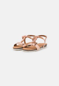 Tamaris Riemensandalette - rose metallic