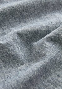 Next REGULAR FIT LINEN STRAIGHT LEG DRAWSTRING - Chino - chambray blue