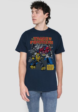 TRANSFORMERS WORLD ROLL OUT - Print T-shirt - dark blue
