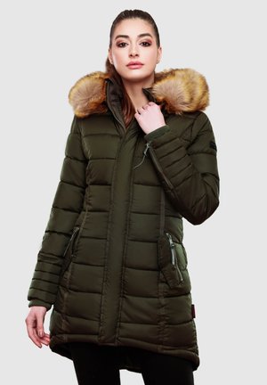 PAPAYA - Winter coat - olive