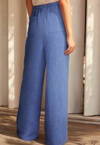 Next TALL FIT - WIDE  - Tygbyxor - blue
