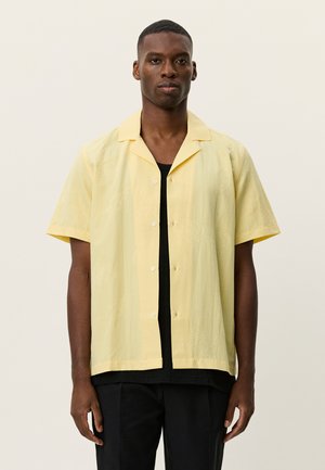 LESLEY JACQUARD - Shirt - pale banana yellow