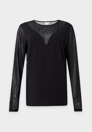 ONLY Carmakoma, CARLIVELOVE LONGSLEEVE - Блуза с дълги ръкави - black