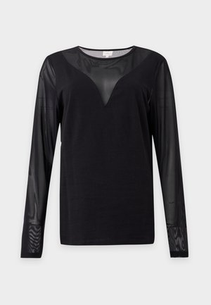 ONLY Carmakoma, CARLIVELOVE LONGSLEEVE - Блуза с дълги ръкави - black
