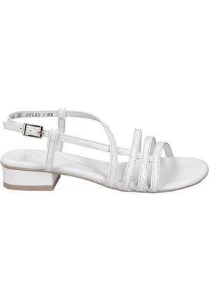Riemensandalette - weiß