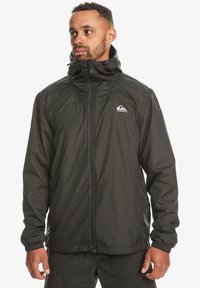 Quiksilver - OVERCAST - Windjack - black Miniatuurafbeelding 1