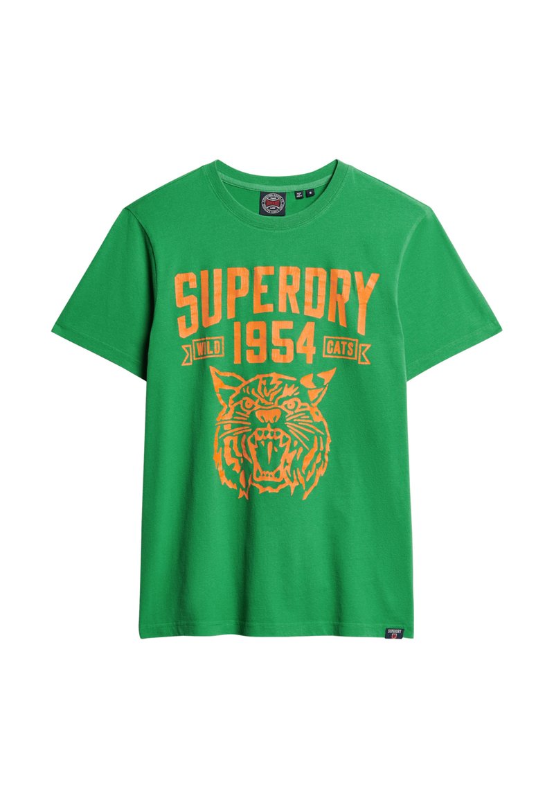 Superdry & Co T-shirt print groen Superdry & Co T-shirt print groen