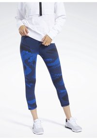 Reebok 3/4 sportovní kalhoty - blue