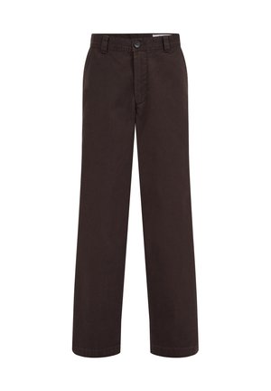 WE Fashion, BLUE RIDGE - Bukser - dark brown