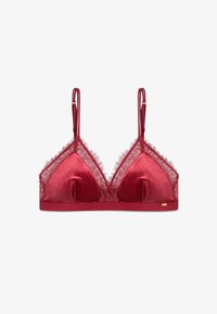 Selected, red