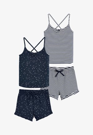 NAVY 2 PACK SHORT CAMI PYJAMAS (3-16YRS) - Pyžamová sada - blue