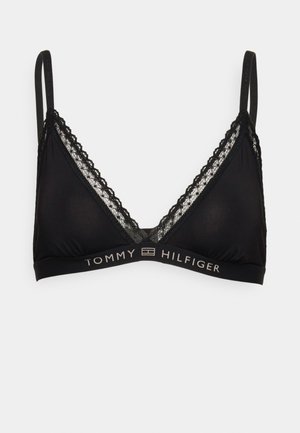 Tommy Hilfiger TONAL LOGO - Háromszög melltartó - black