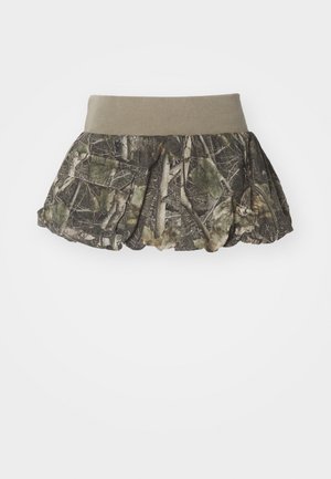 Jaded London WOODLAND TREE PUFFBALL SKIRT - Ballongskjørt - green