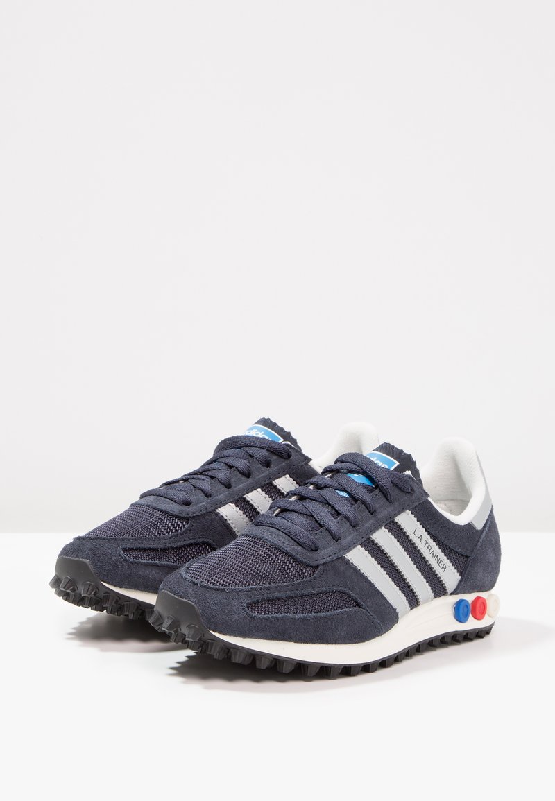 abeja chisme Terrible adidas Originals LA TRAINER OG - Trainers - legend ink/matte silver/night  navy/dark blue - Zalando.co.uk