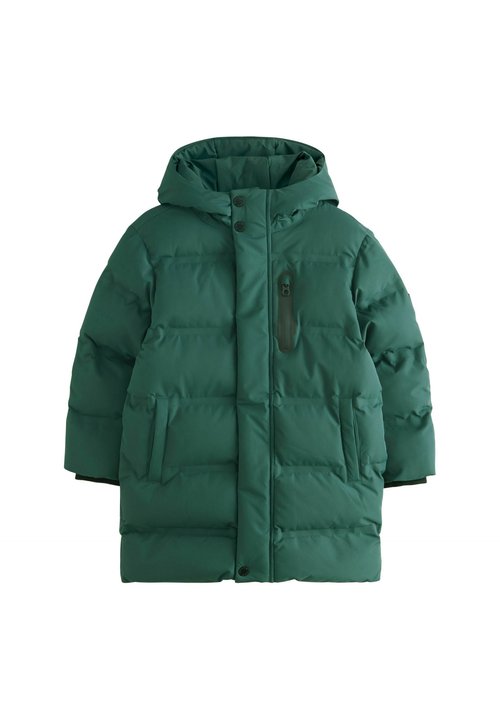 Next REGULAR FIT - LONG LINE PUFFER - Geacă - khaki green