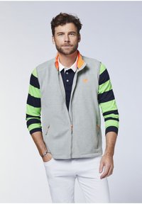 Polo Sylt ANTI-PILLING-FINISH - Weste - neutral gray