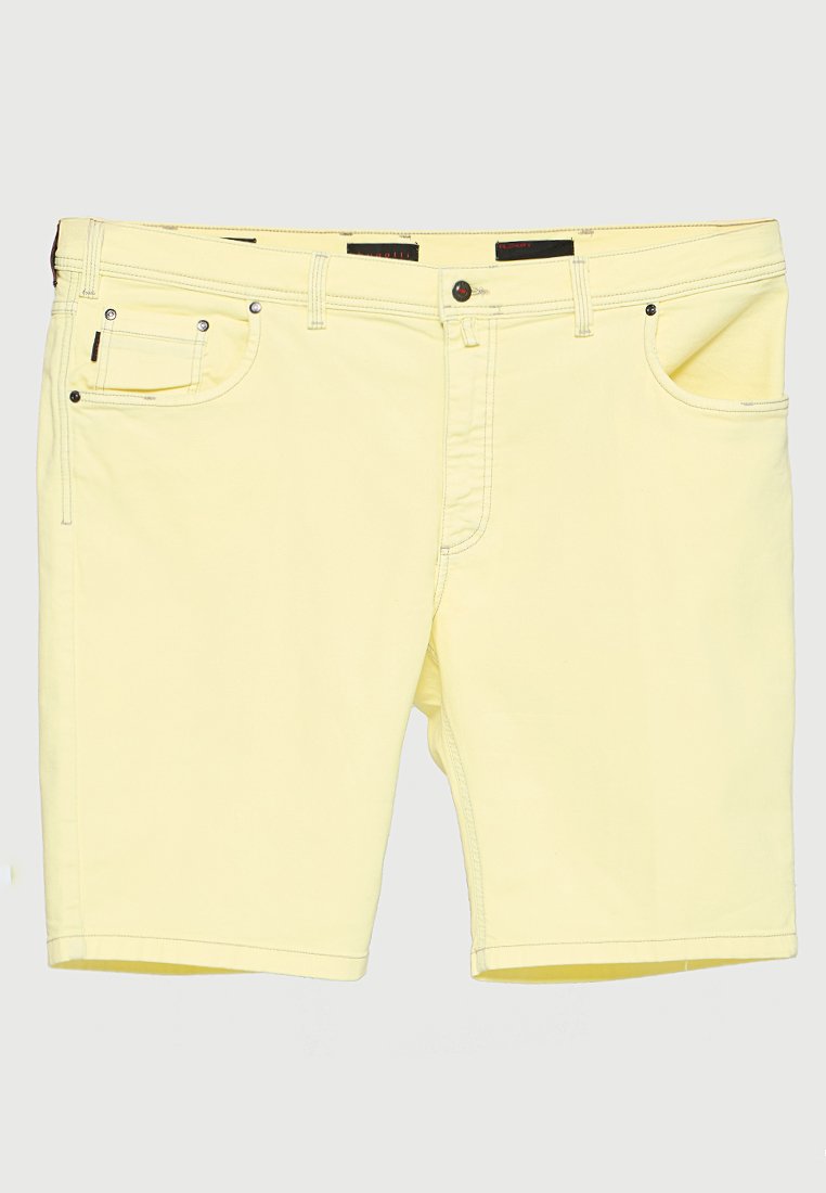 Bugatti Jeansshort lichtgeel