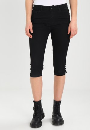 VMHOT SEVEN SLIT KNICKER MIX - Denim shorts - black