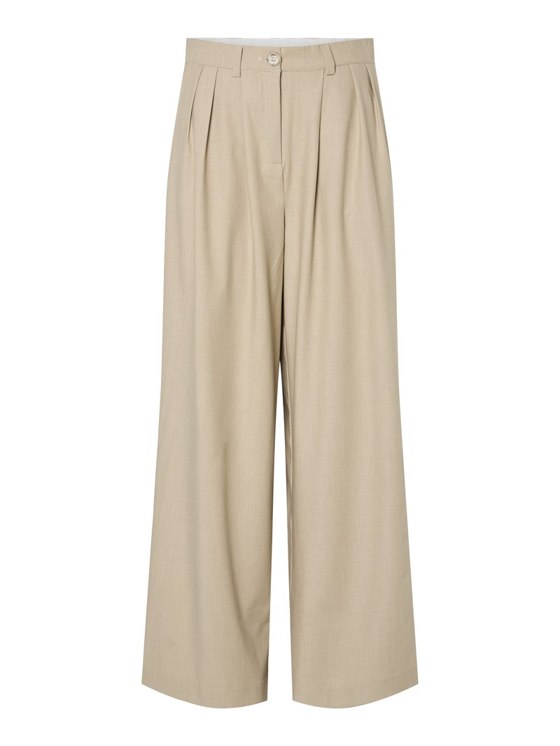 YAS Broek beige YAS Broek beige