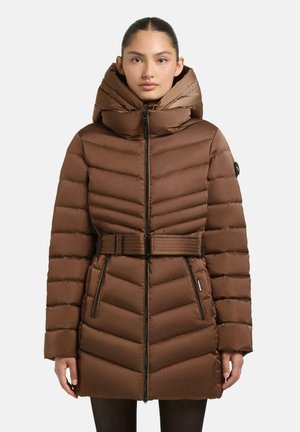 Winter coat - copper brown