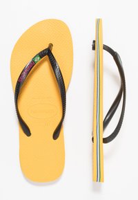 Havaianas SLIM BRASIL LOGO - Tongs - amarelo banana